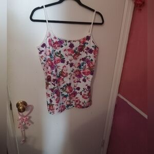 Women's Floral Print Camisole Tank Top